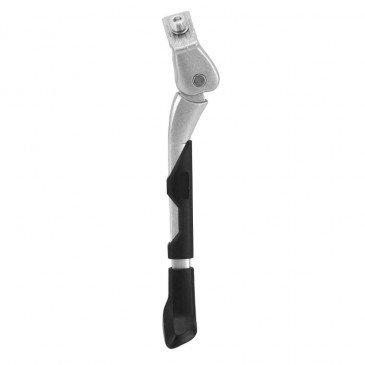 BEQUILLE VELO LATERALE URSUS KING EVO ARGENT 24-28" RENFORCE REGLABLE - SUPPORT 35Kgs (LIVRE SUR CARTE) 8053677177805