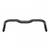 CINTRE ROUTE DEMI RELEVE ERGOTEC RANDONNEUR ER-20 ALU NOIR DIAM 31.8mm L 440/533 mm RELEVE 20 mm (HOMOLOGUE NIVEAU 5) 4016538108237
