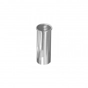 REDUCTEUR TIGE DE SELLE/CADRE 25,4 à 26,4 mm L 80 mm ALU ARGENT 4016538037377