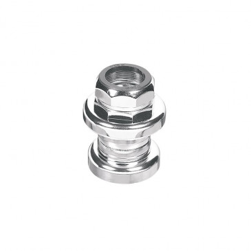 JEU DIRECTION FILETE 1" (PIVOT FOURCHE 22,2 INTERIEUR/30.0 EXTERIEUR/CONE 26,4) ERGOTEC S101GK ACIER CHROME A BILLE