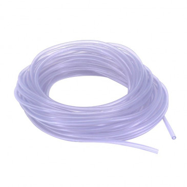 DURITE DE DEPRESSION/D'AIR PVC SOUPLE 2,5x5,5 TRANSPARENT (ROULEAU 10M) (FABRICATION FRANCAISE) 3700948242704