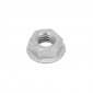 HEX FLANGED NUT - M6 Steel DOMINO (SOLD PER UNIT).