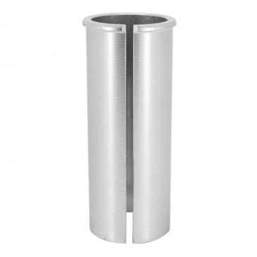 REDUCTEUR TIGE DE SELLE/CADRE 27.2 à 31.0 mm L 80 mm ALU ARGENT 4016538037513