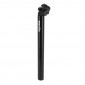 SEATPOST FOR MTB/ROAD BIKE - ERGOTEC PATENT ALUMINIUM BLACK Ø 25.4 mm Lg 350 mm Setback 18 mm (APPROVED LEVEL 2)