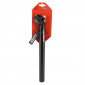TIGE DE SELLE ROUTE/VTT ERGOTEC PATENT ALUMINIUM NOIR DIAM 29.4 MM L 350 MM RECUL 18 mm (HOMOLOGUE NIVEAU 2) 4016538086559