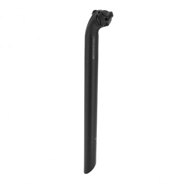 TIGE DE SELLE ROUTE/VTT ERGOTEC VIPER 30 ALUMINIUM NOIR DIAM 30.9 MM L 400 MM RECUL 30 mm (HOMOLOGUE NIVEAU 5) 4016538110704