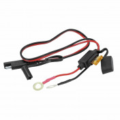 CABLE DE CONNEXION RAPIDE POUR BATTERIE SC POWER OEILLETS 8,5 mm LONGUEUR 60 cm (CABLE PERMANENT AVEC FUSIBLE) 3760250920134