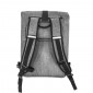 SACOCHE ARRIERE SAC A DOS VELO LATERALE HAPO-G DROIT/GAUCHE WATERPROOF 14L GRIS FIXATION PORTE BAGAGE 3104889922235