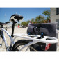 SACOCHE ARRIERE SAC A DOS VELO LATERALE HAPO-G DROIT/GAUCHE WATERPROOF 14L GRIS FIXATION PORTE BAGAGE 3104889922235