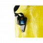 SINGLE BAG FOR BICYCLE-REAR- YELLOW (RECYCLED MATERIAL) On rear luggage rack with hooks. 3104889922495