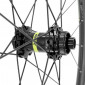 WHEELS SET FOR ROAD BIKE - 700 MAVIC ALLROAD DISC CENTERLOCK BLACK 11 Speed. COMPATIBLE 10 Speed. SHIMANO - Thru axle 12x100 and 12x142 - TUBELESS/TUBETYPE + ADAPTER FOR QUICK RELEASE.