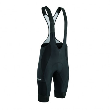 ADULT BIB SHORTS - GIST GRAVEL - ERGONOMIC PADS - BLACK M -5124