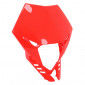 PLAQUE PHARE/TETE DE FOURCHE 50 A BOITE ADAPTABLE BETA 50 RR 2012> ROUGE -P2R- 3700948194362