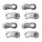CONNECTEUR DE CHAINE VELO 12V. SRAM EAGLE ARGENT (ATTACHE RAPIDE) (BLISTER DE 4) 0710845805912