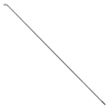 RAYON E-BIKE INOX ARGENT 2.3mm L 172mm TETE COUDEE (VENDU A L'UNITE SANS ECROU) - VOIR 185897 POUR ECROU 3700948276778