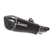 EXHAUST FOR MAXISCOOTER AKRAPOVIC FOR KYMCO 550 AK 2020> (BLACK SILENCER). (S-KY5SO1-HRAASSBL). (EEC APPROVED). 3831113547482