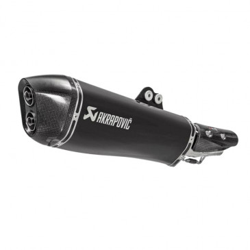 EXHAUST FOR MAXISCOOTER AKRAPOVIC FOR KYMCO 550 AK 2020> (BLACK SILENCER). (S-KY5SO1-HRAASSBL). (EEC APPROVED). 3831113547482