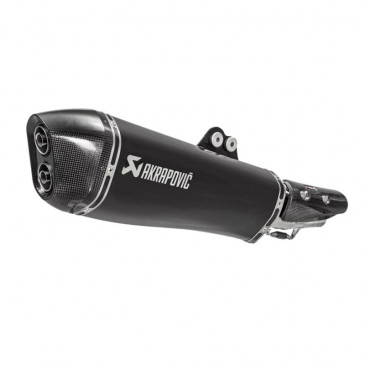 POT MAXISCOOTER AKRAPOVIC POUR KYMCO 550 AK 2017>2020 (SILENCIEUX SEUL BLACK) (S-KY5SO1-HRAASSBL) (HOMOLOGUE CE)