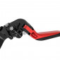 LEVERS KIT (RIGHT+LEFT) ADUSTABLE/FOLDABLE FOR YAMAHA 700 MT-07 2014>2018 RED ANODIZED CNC . -AVOC- 3700948234907