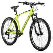 VELO MUSCULAIRE VTT 26 LEADER FOX MXC JAUNE FLUO 8V CADRE 16 POUCES (TAILLE JUNOIR 148 à 156 cm) 8592826032898