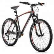 MTB 26" LEADER FOX FACTOR MXC 2023 "For men" Matt black/orange - 8 Speed - Frame 18" (Rider size 170 >178 cm) 8592826033048