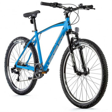 VELO MUSCULAIRE VTT 26 LEADER FOX MXC 2023 HOMME BLEU MAT 8V CADRE 20 POUCES (TAILLE ADULTE 180 à 188 cm) 8592826032911