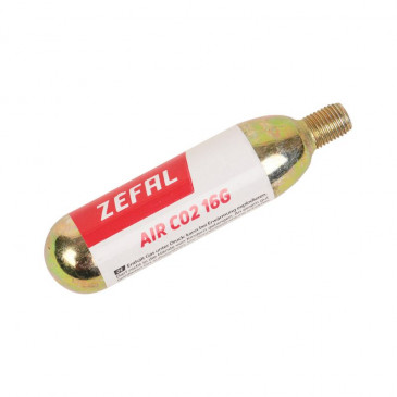 CARTOUCHE CO2 FILETE ZEFAL 16g (BOITE DE 20) 3420584160605