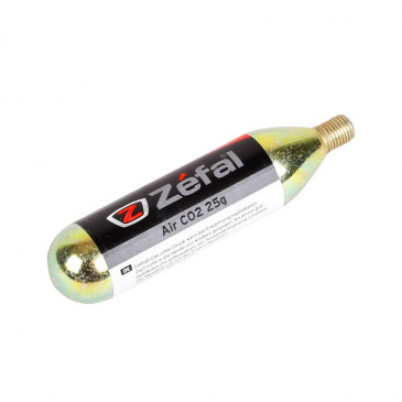 CARTOUCHE CO2 FILETE ZEFAL 25g (BOITE PRESENTOIR DE 20)