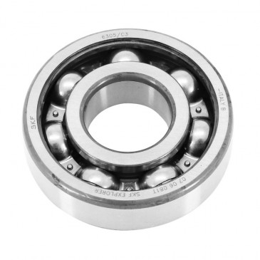 BEARING FOR CRANKSHAFT 6305 (25x62x17). SKF STEEL C3 (SOLD PER UNIT).