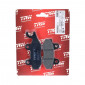 PLAQUETTE DE FREIN TRW POUR PEUGEOT 125 GEOPOLIS, SATELIS AV/AR, 500 SATELIS AR, 125 VIVACITY AV / KYMCO 50 AGILITY AV ROUES 10 + 12 POUCES, 125 AGILITY AV (MCB582 LC) 3322938403706