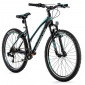 VELO MUSCULAIRE VTT 26 LEADER FOX MXC 2023 FEMME NOIR/VERT CLAIR 8V CADRE 20 POUCES (TAILLE ADULTE 180 à 188 cm) 8592826032966