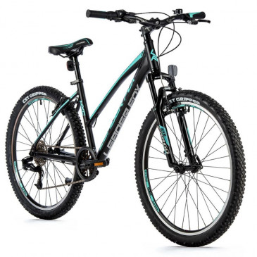 VELO MUSCULAIRE VTT 26 LEADER FOX MXC 2023 FEMME NOIR/VERT CLAIR 8V CADRE 20 POUCES (TAILLE ADULTE 180 à 188 cm) 8592826032966