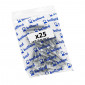 ALLEN SCREW M5 x 20 mm CHROME (25 IN A BAG). -SELECTION P2R-