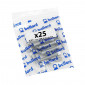 ALLEN SCREW M6 x 10 mm CHROME (25 IN A BAG). -SELECTION P2R- 7421083715835