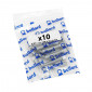 VIS CHC 6 PANS CREUX M6 x 25 mm CHROME (SACHET DE 10 PIECES) -SELECTION P2R- 7421083709049