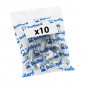 VIS TETE HEXAGONALE M8 x 100 mm ACIER ZINGUE (SACHET DE 10 PIECES) -SELECTION P2R- 7421083711967