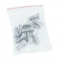 HEX SCREW M10 x 25 mm GALVANIZED (10 in a bag). -SELECTION P2R-