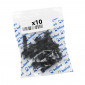 HEX SHOULDER SCREW M6 x 20 mm BLACK SW8 (10 IN A BAG). -SELECTION P2R- 7421083759884