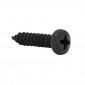 SELF-TAPPING SCREW 5,5 x 19 mm BLACK (10 in a bag) -SELECTION P2R-