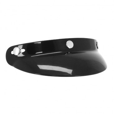 VISOR FOR OPEN FACE HELMET Lg 195 mm -Black -SELECTION P2R-