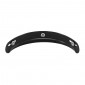 VISOR FOR OPEN FACE HELMET Lg 195 mm -Black -SELECTION P2R-