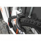 ANTIVOL VELO FER A CHEVAL TRELOCK RS481 NOIR AVEC FIXATION (FIXATION SUR CADRE LARGEUR DE 106mm à 112mm) ECART PNEU 92mm (CLE NON AMOVIBLE) 8713249313566