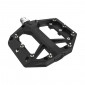 PEDALE GRAVEL / VTT PLATE SHIMANO GR400 ALU NOIR 9/16" (PAIRE) 4550170902209