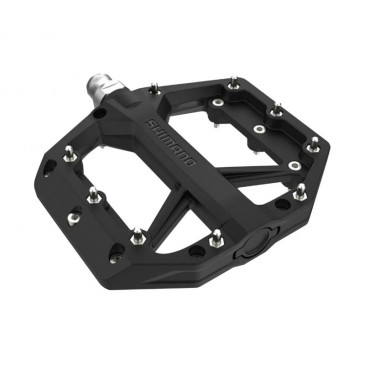 PEDALE GRAVEL / VTT PLATE SHIMANO GR400 ALU NOIR 9/16" (PAIRE) 4550170902209