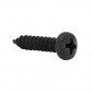 SELF-TAPPING SCREW 3,0 x 10 mm BLACK (10 in a bag) -SELECTION P2R-