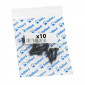 SELF-TAPPING SCREW 3,0 x 10 mm BLACK (10 in a bag) -SELECTION P2R-