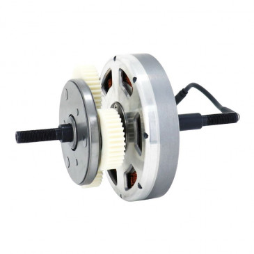 REAR WHEEL STATOR FOR BAFANG ENGINE 36V/250W SILVER - CENTERS GAP 135mm - DISC BRAKE - COMPATIBLE 26" 1209000300036