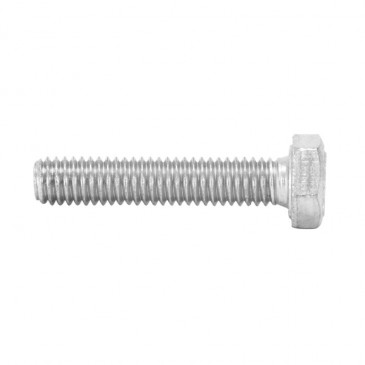 HEX SCREW M6 x 50 mm GALVANIZED (10 in a bag). -SELECTION P2R-