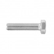 HEX SCREW M8 x 10 mm GALVANIZED (10 in a bag). -SELECTION P2R-