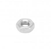 HEX NUT - M4 GALVANIZED STEEL (SOLD PER 100). -SELECTION P2R- 7421083709339